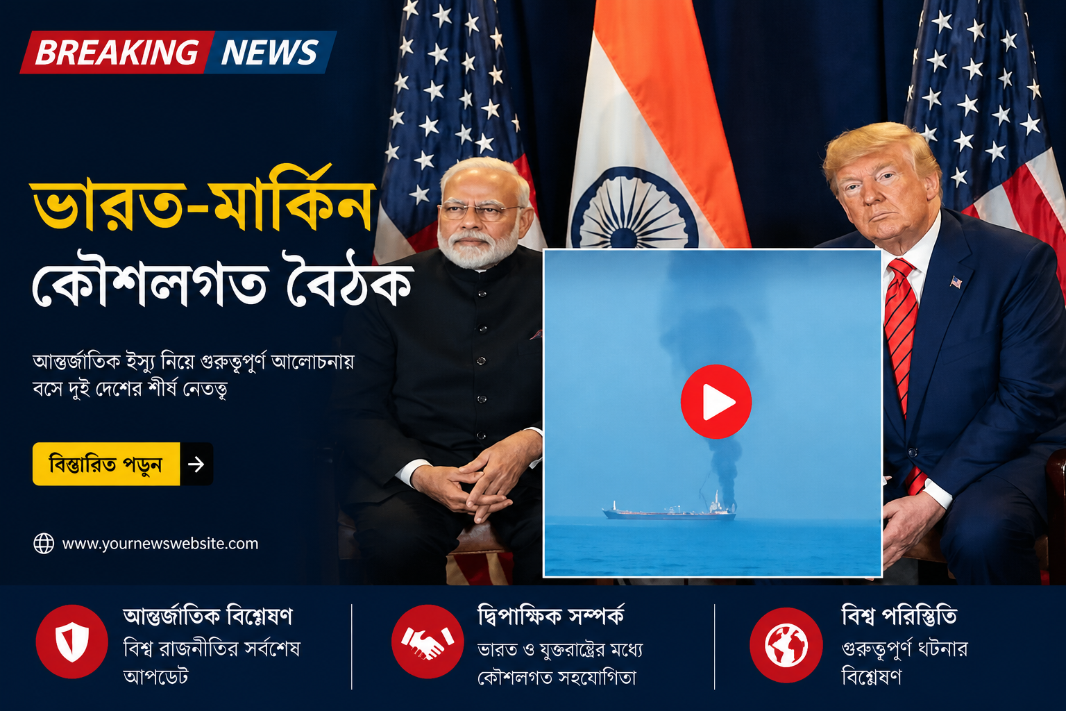 ভারতীয় ট্যাঙ্কারে ভয়াবহ হামলা, ৩ নাবিকের মৃত্যু: ওমান উপসাগরের ঘটনায় উত্তাল কূটনৈতিক মহল