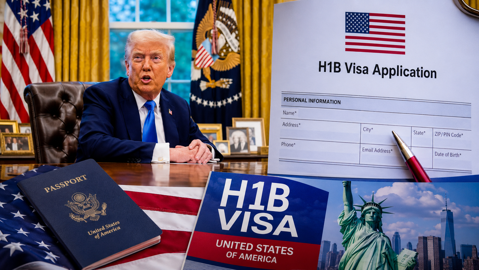 ট্রাম্পের H-1B ভিসা ফি বাতিল, বড় রায় দিল মার্কিন আদালত | ভারতীয়দের জন্য স্বস্তি